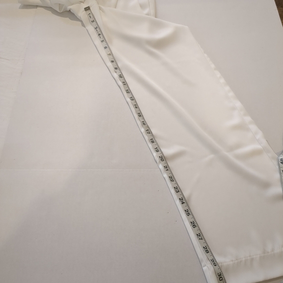 American Threads White Wide Leg Women's Pants , Size S - Picture 5 of 11